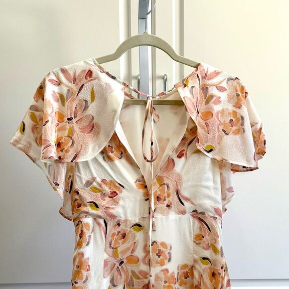 NWT Joie. Hunter Floral shift dress Size 4 - Picture 5 of 8